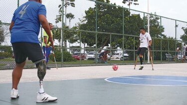 Sin piernas, brazos ni límites