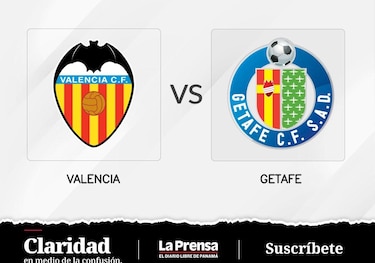 Valencia, anotación pobre y encuentro ante Getafe