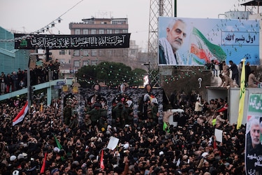Marea humana en Irán para despedir a Qasem Soleimani