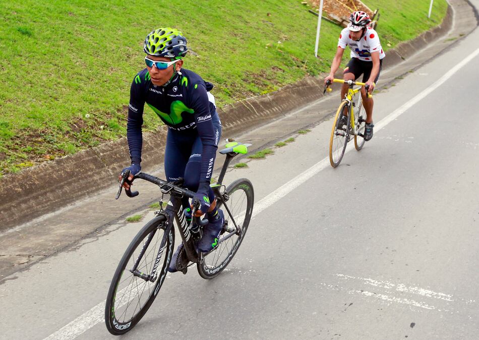 Nairo Quintana fue atropellado durante un entrenamiento en Colombia
