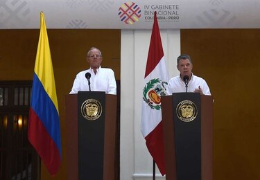 Santos y Kuczynski piden a Venezuela abrir canal humanitario para atender crisis