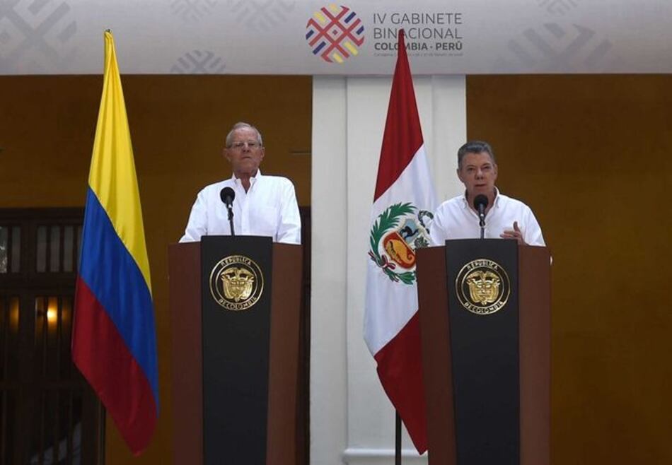Santos y Kuczynski piden a Venezuela abrir canal humanitario para atender crisis