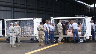 Panamá envía ayuda a afectados por el huracán Irma en San Martín