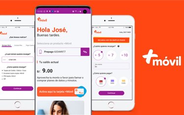 Ahora podrás comprar, recargar o pagar tus servicios de +Móvil con tu tarjeta clave a través de Mi Más App y Pago Express.