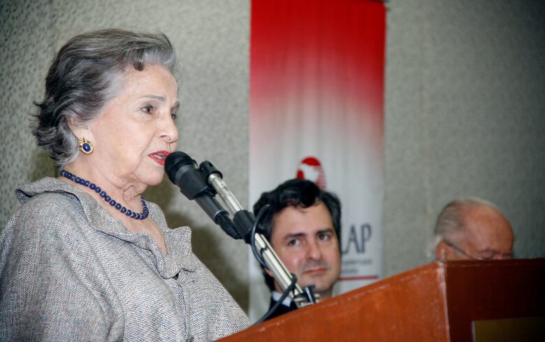 Rosario Arias de Galindo: por la democracia y la libertad de expresión