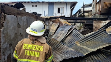 Incendio afecta apartamentos en Isla Colón, Bocas del Toro