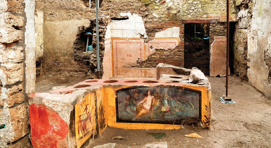 Descubren en Pompeya un ‘fast food’ intacto