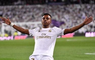 Rodrygo se luce en el Bernabéu con triplete ante el Galatasaray