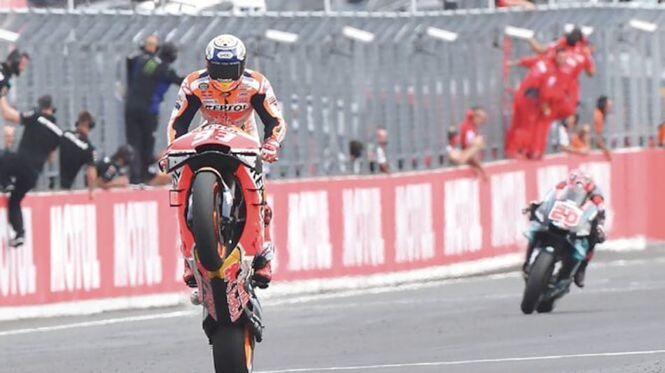 Español Marc Márquez iguala al legendario Mike Doohan
