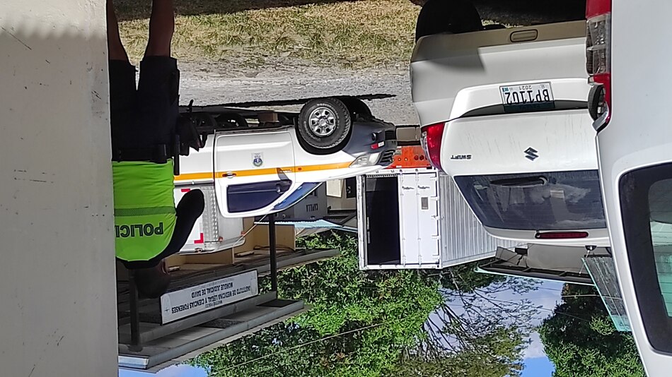 Habilitan contenedor refrigerado para necropsias de víctimas de accidente en Chiriquí