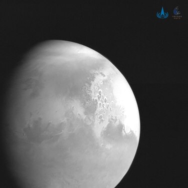 La sonda espacial china envía un video de Marte