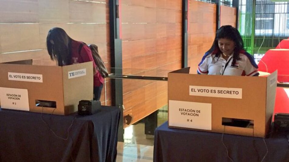 Tribunal Electoral vuelve a poner a prueba el sistema de voto electrónico