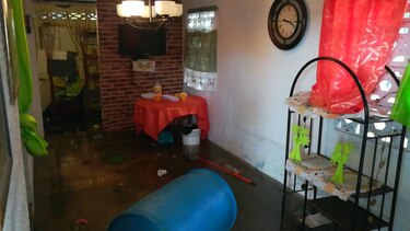 Colón: Mil 303 viviendas afectadas por las fuertes lluvias