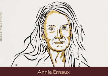 La francesa Annie Ernaux, Premio Nobel de Literatura 2022