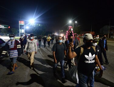 Cientos de centroamericanos, rumbo a Estados Unidos en busca del ‘sueño americano’