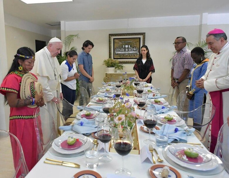 Francisco, el segundo papa que visitó Panamá