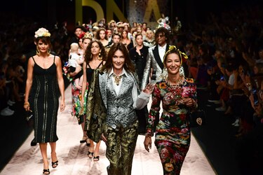Armani, Dolce y Fila cierran la semana de Milán