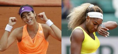 Muguruza da el golpe en París; elimina a Serena Williams en segunda ronda