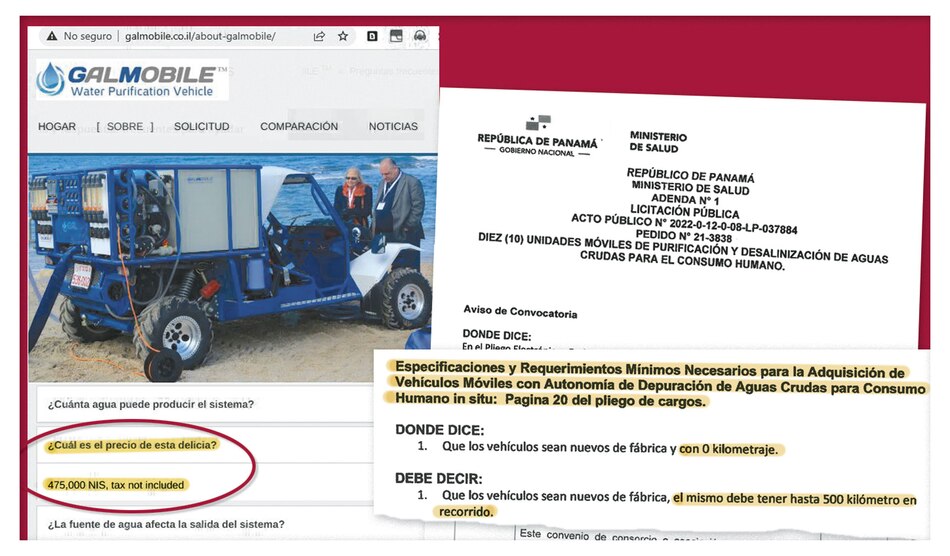 Minsa pospone la cuestionada licitación para adquirir vehículos potabilizadores