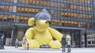 Un peluche gigante