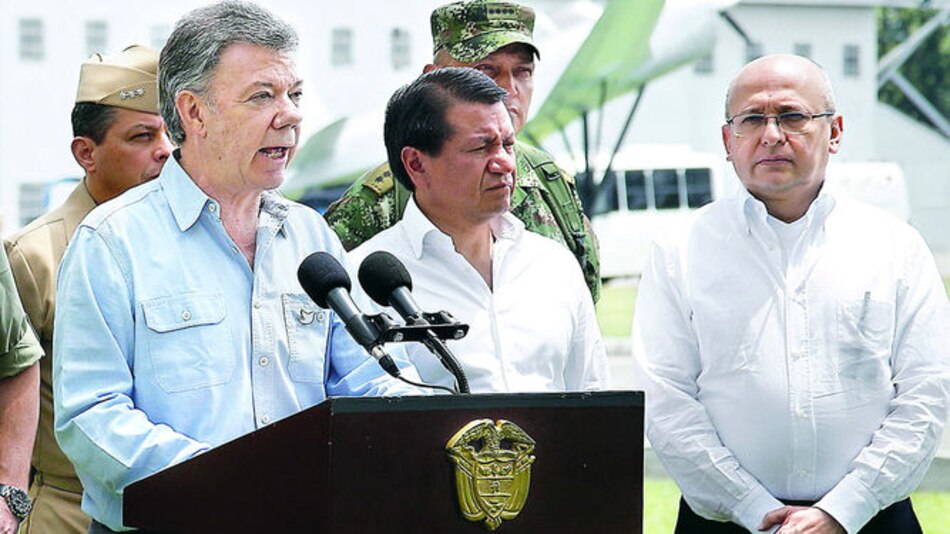 Fiscal Eduardo Montealegre califica ataque de las FARC como un crimen de guerra