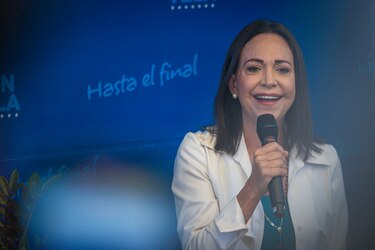 María Corina Machado llama a manifestarse el sábado en toda Venezuela en contra del resultado electoral