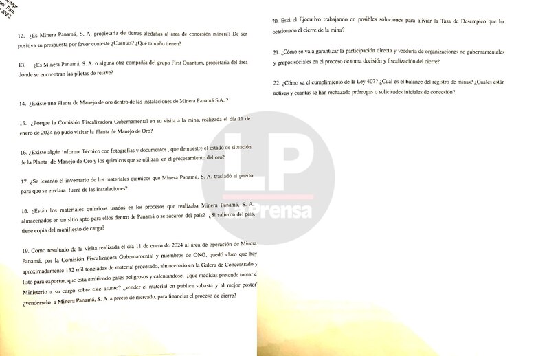 Ministro de Comercio es citado a la Asamblea para que explique proceso de cierre de la mina de Donoso