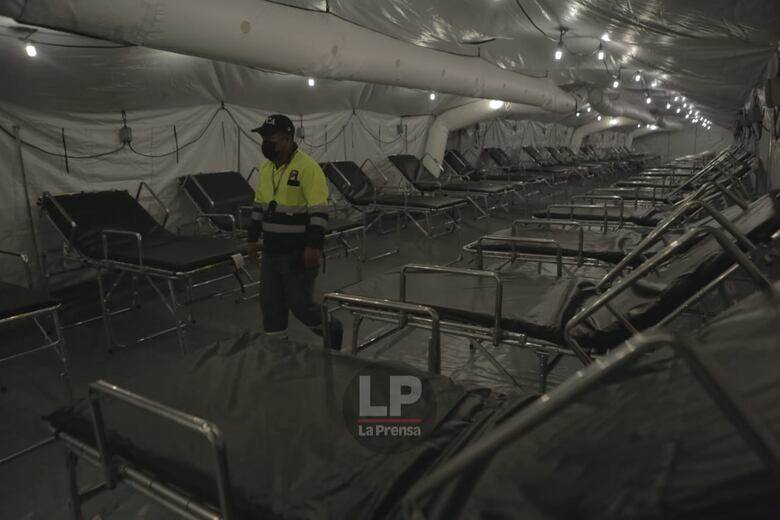 Hospital campaña de San Miguelito está listo para recibir pacientes a partir de la próxima semana