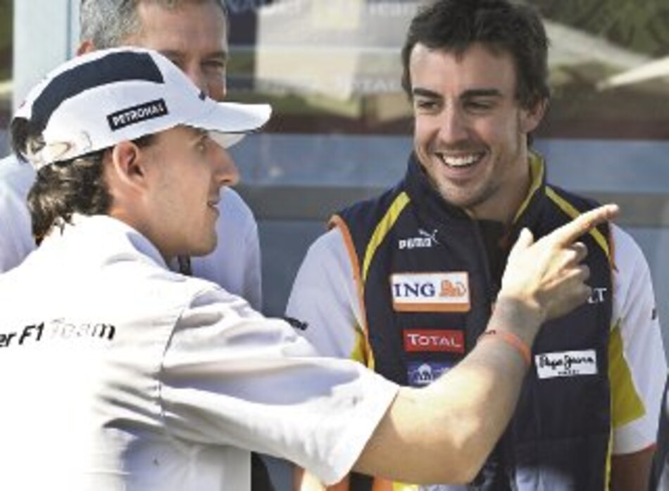 Kubica tomará el puesto de Alonso