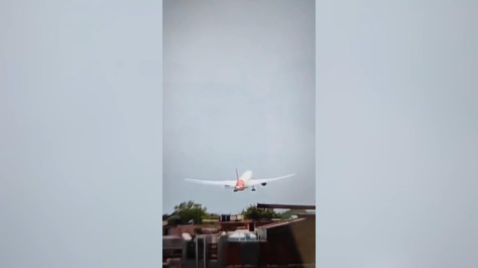 Se estrella un vuelo de Air India con 242 pasajeros con destino a Londres en la India