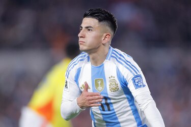 Almada rescata a Argentina del golazo de Lucho Díaz