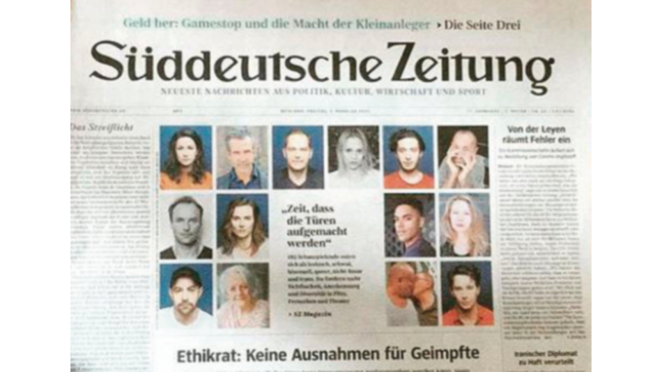 En Alemania, 185 actrices y actores salen del armario