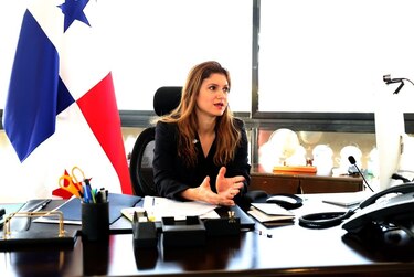 Migración y vacunas, en la agenda de la canciller Mouynes