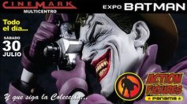 Exposición alusiva al universo de Batman