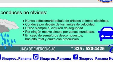 Emiten aviso por lluvias para las próximas 96 horas