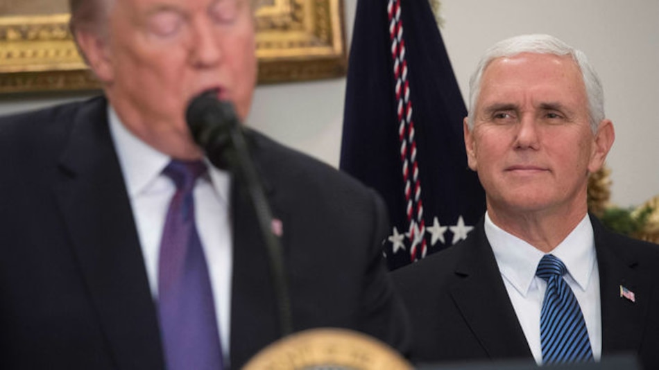 El presidente palestino no recibirá al vicepresidente estadounidense