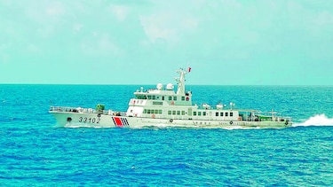 China instala radar en aguas en disputa
