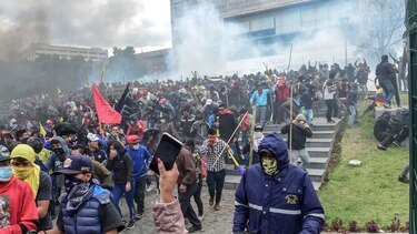 Máxima tensión en Ecuador ante protesta indígena contra Moreno