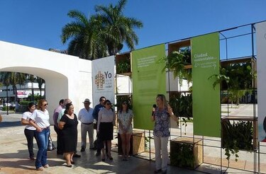 Inauguran exposición para crear conciencia sobre la necesidad de una urbe sostenible en Panamá