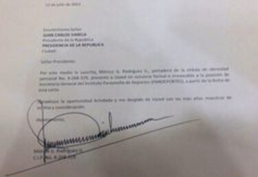 Renuncia secretaria general de Pandeportes vinculada a investigación del PAN