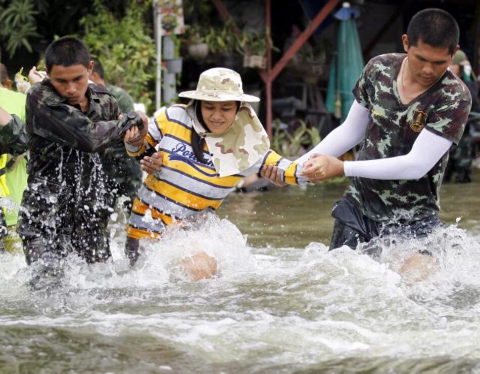 Alerta por cocodrilos en Tailandia