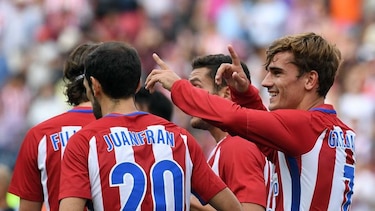 Atlético gana con sufrimiento y gol de Griezmann