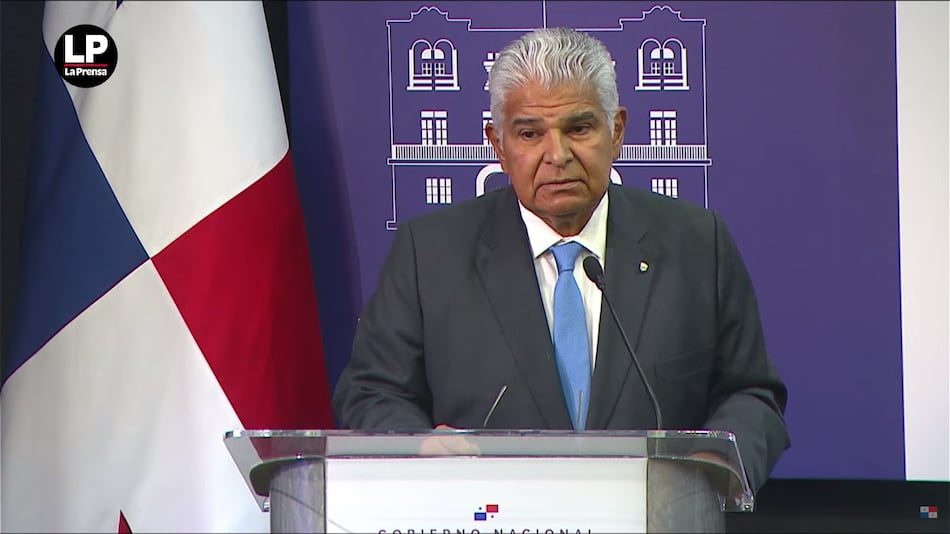 Conferencia de prensa del presidente José Raúl Mulino