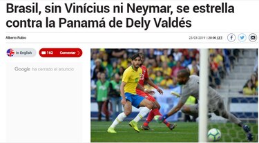Reacciones: Selección panameña hace lucir mal a la poderosa Brasil