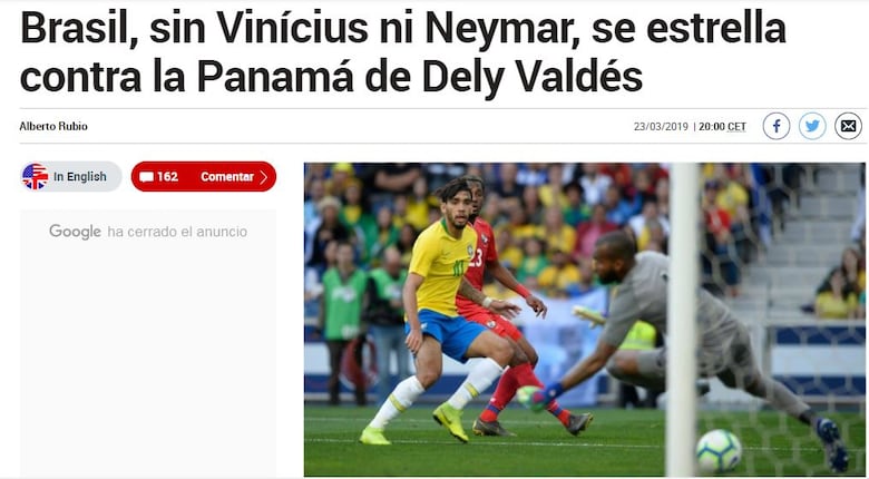 Reacciones: Selección panameña hace lucir mal a la poderosa Brasil