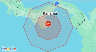 Temblor de magnitud 5.9 sacude Panamá; usuarios reportaron que Google alertó segundos antes