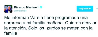 Luis Enrique y Ricardo Alberto Martinelli Linares, con alerta roja