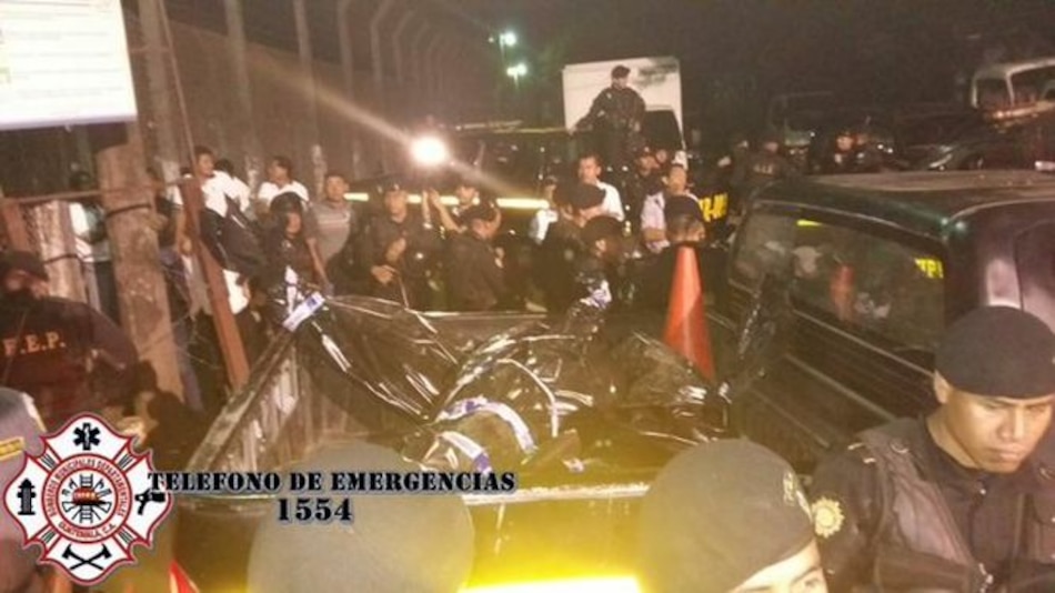 Al menos 16 presos muertos en un motín en Guatemala