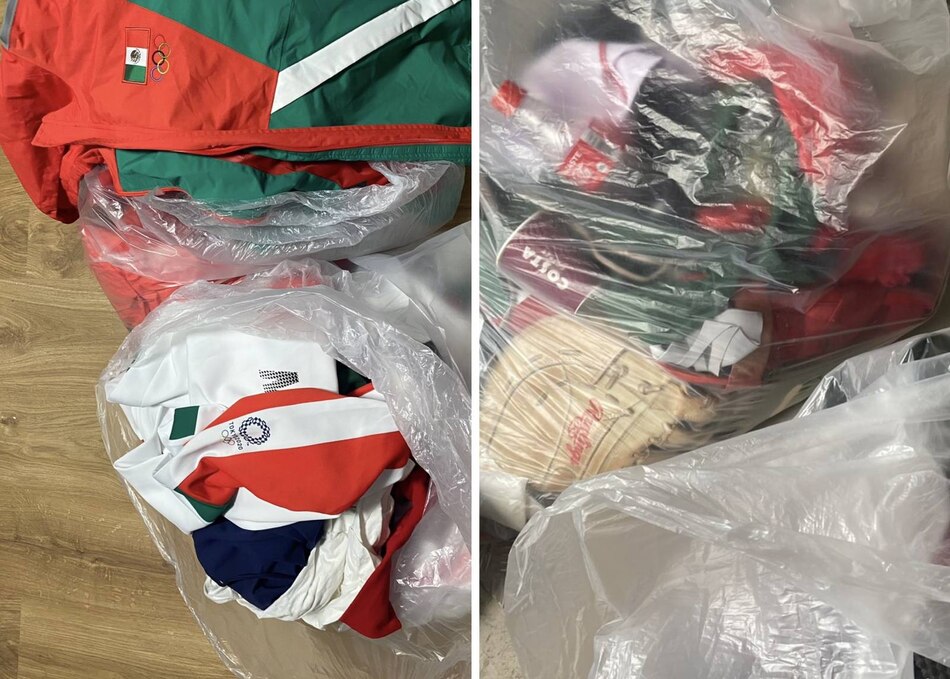 Controversia en México por los uniformes que la selección de sóftbol tiró a la basura en Tokio