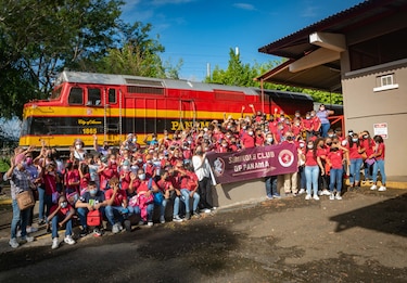 Un día en el Panama Canal Railway